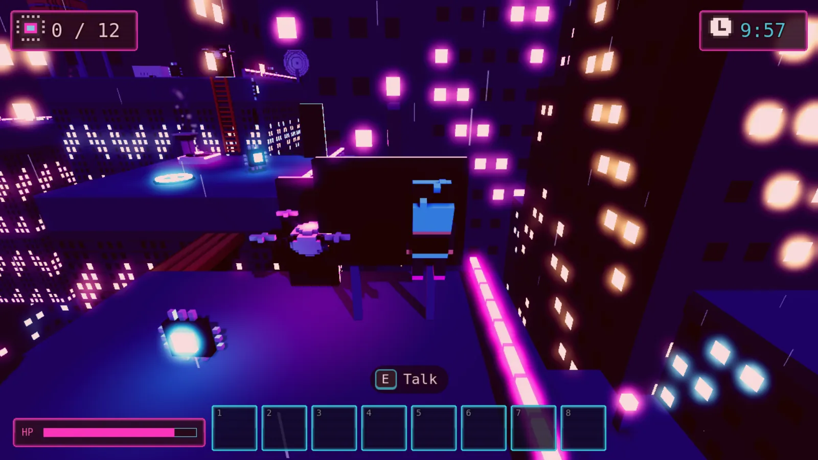 Neon Rooftops being played