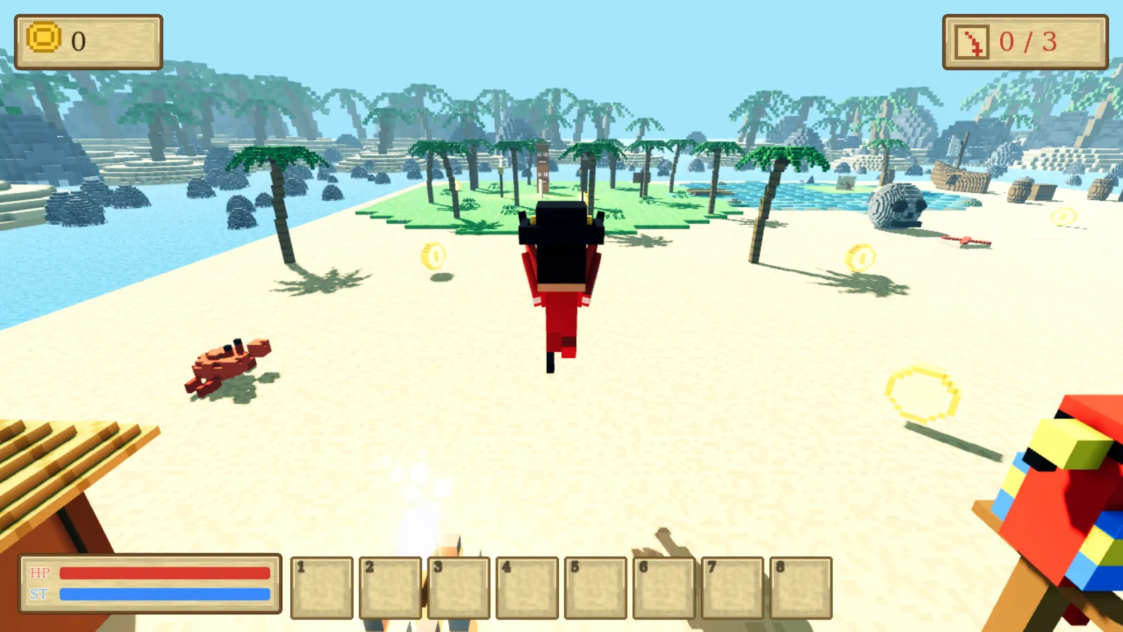 Pirate Cove being played